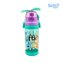 Load image into Gallery viewer, Totsafe Bluey Plastic Water Bottle with Strap 500ml

