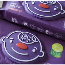 Load image into Gallery viewer, Tiny Nose Baby Saline Wipes Grape 50&#39;s
