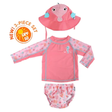 Load image into Gallery viewer, Zoocchini 3-Piece Swim Set
