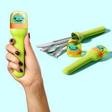 Load image into Gallery viewer, ZOKU Kids Pocket Utensil Set
