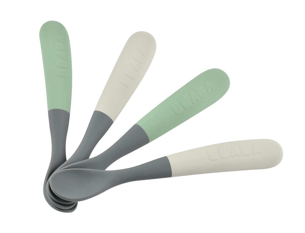 Beaba 1st Age Silicone Spoons Set of 4