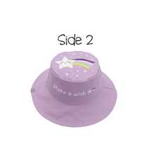 Load image into Gallery viewer, FlapjackKids Baby/Toddler UPF50 Reversible 3D Cotton Bucket Hat
