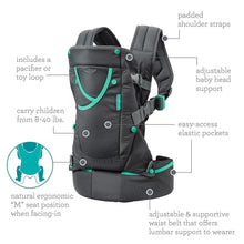 Load image into Gallery viewer, Infantino Carry On Active Multi-Pocket Carrier
