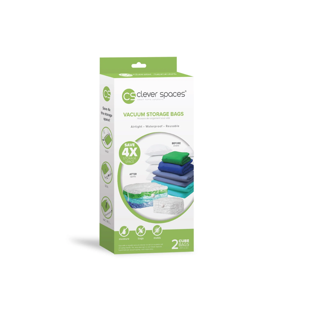 Clever Spaces Vacuum Storage Bags - Cube