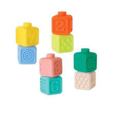 Load image into Gallery viewer, Infantino Super Soft Squeeze &amp; Stack Block Set
