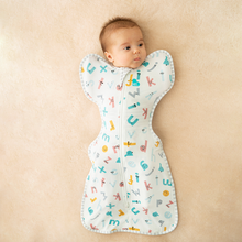 Load image into Gallery viewer, Love to Dream Swaddle up Ecovero  Original Alphabet Soup White

