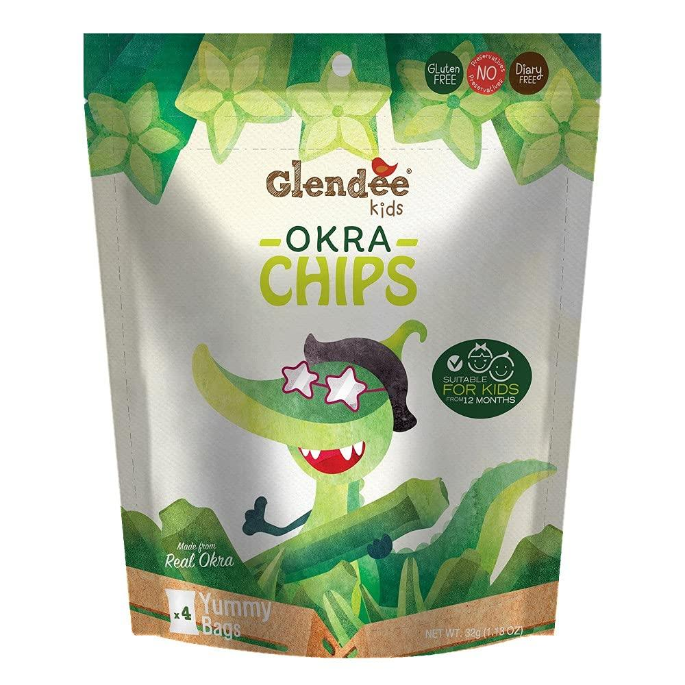 Greenday Kids Okra Chips 32g