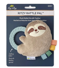 Load image into Gallery viewer, Itzy Ritzy Rattle Pal Plush Rattle with Teether
