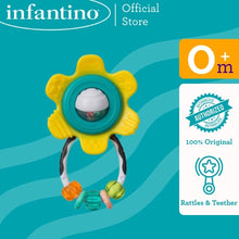 Load image into Gallery viewer, Infantino Spin &amp; Rattle Teether
