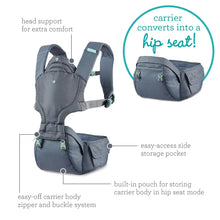 Load image into Gallery viewer, Infantino Hip Rider Plus 5-In-1 Hip Seat Carrier
