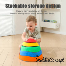 Load image into Gallery viewer, The Kiddie Concept Balancing Stepping Stones
