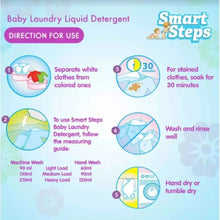 Load image into Gallery viewer, Smart Steps Baby Laundry Detergent Liquid 900mL
