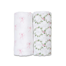 Load image into Gallery viewer, Lulujo - Cotton Muslin Set of 2
