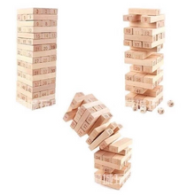 Load image into Gallery viewer, Wooden Colour Stack it, Pack it, &amp; Go - Jengga

