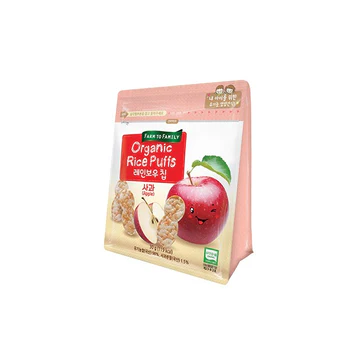 Farm to Baby Organic Rice Puffs Rainbow Chips