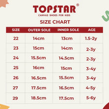Load image into Gallery viewer, Topstar Ergonomic Kids Canvas Shoes (SKU 2035)
