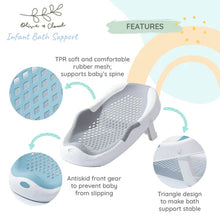 Load image into Gallery viewer, Olive &amp; Cloud Infant Bath Support
