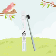 Load image into Gallery viewer, Nature To Nurture Wheat Straw Ultra-Fine Bristle Bamboo Charcoal Toothbrush 7yrs &amp; Up
