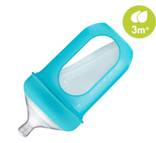 Load image into Gallery viewer, Boon Nursh Silicone Baby Feeding Bottle (with Pouch) 8oz
