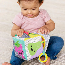 Load image into Gallery viewer, Infantino Peek &amp; Seek Sensory Discovery Cube - Fruits
