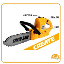 Load image into Gallery viewer, Kiddora Toy Chainsaw with Safety Gear
