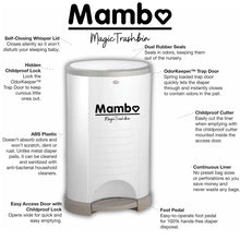 Load image into Gallery viewer, Mambo Diaper Trash Bin
