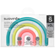 Load image into Gallery viewer, Suavinex Rainbow Silicone Teether
