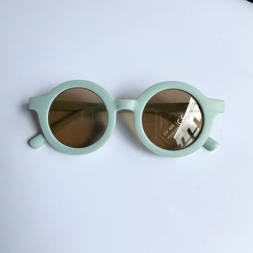 Blooming Wisdom Round Fashion Sunglasses