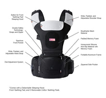 Load image into Gallery viewer, Bebear aX Aero Pro Foldable Aluminum Hip Seat Carrier
