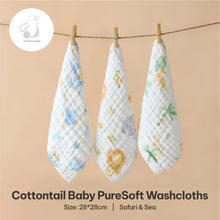 Load image into Gallery viewer, Cottontail Baby PureSoft Washcloths (Pack of 3)
