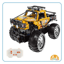Load image into Gallery viewer, Kiddora Monster Truck Bricks with RC
