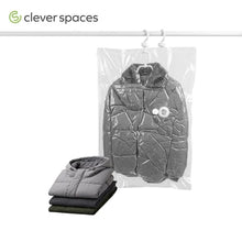 Load image into Gallery viewer, Clever Spaces Hanging Vacuum Bags
