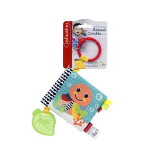 Load image into Gallery viewer, Infantino Link &amp; Squeak Ocean Crinkle Book
