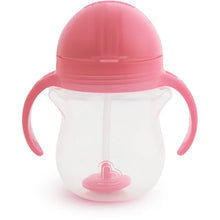 Load image into Gallery viewer, Munchkin Any Angle Click Lock Weighted Flexi Straw Trainer Cup, 7 Ounce
