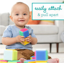 Load image into Gallery viewer, Infantino Press &amp; Stay Sensory Blocks - Boho Version
