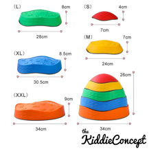 Load image into Gallery viewer, The Kiddie Concept Balancing Stepping Stones
