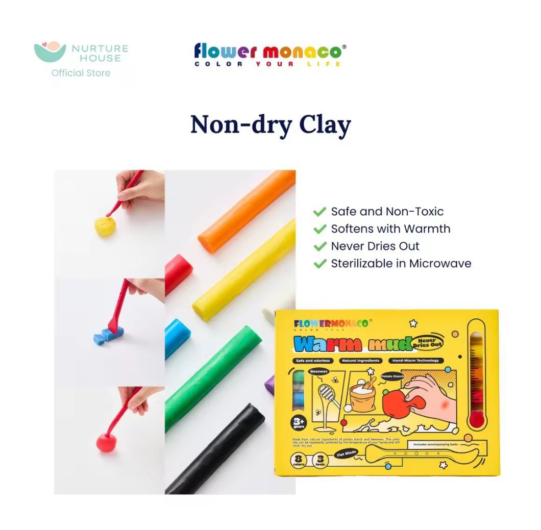 Flower Monaco Warm Mud – 8 Colors