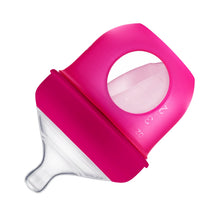 Load image into Gallery viewer, Boon Nursh Silicone Baby Feeding Bottle (with Pouch) 4oz
