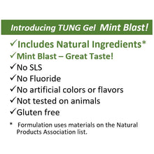 Load image into Gallery viewer, Tung Gel for Kids! - Mint Blast! Natural Flavor - Tongue Cleaner (3oz)
