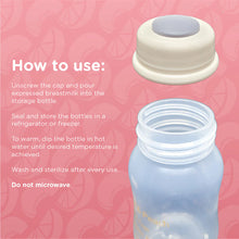 Load image into Gallery viewer, Orange and Peach Standard Neck Breastmilk Storage Bottles
