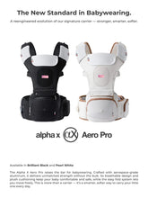 Load image into Gallery viewer, Bebear aX Aero Pro Foldable Aluminum Hip Seat Carrier
