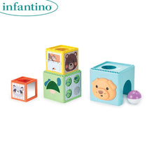 Load image into Gallery viewer, Infantino Busy Baby Stackers

