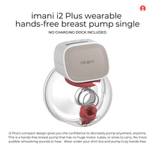 Load image into Gallery viewer, Imani i2 Plus Handsfree Wearable Breast Pump (SINGLE)

