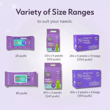 Load image into Gallery viewer, Nathan &amp; Emma Sensitive Baby Wipes with Aloe
