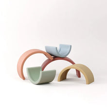 Load image into Gallery viewer, Itzy Ritzy Rainbow Stacking Toy
