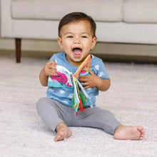 Load image into Gallery viewer, Infantino Link &amp; Squeak Ocean Crinkle Book
