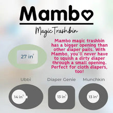 Load image into Gallery viewer, Mambo Diaper Trash Bin
