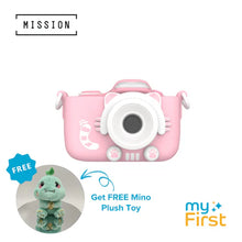 Load image into Gallery viewer, MyFirst Camera3 Gift Set with Mino Plush Toy
