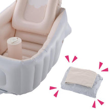 Load image into Gallery viewer, Richell Inflatable Soft Baby Bath Step Up
