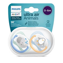 Load image into Gallery viewer, Philips Avent ultra air Animals pacifier 0-6m
